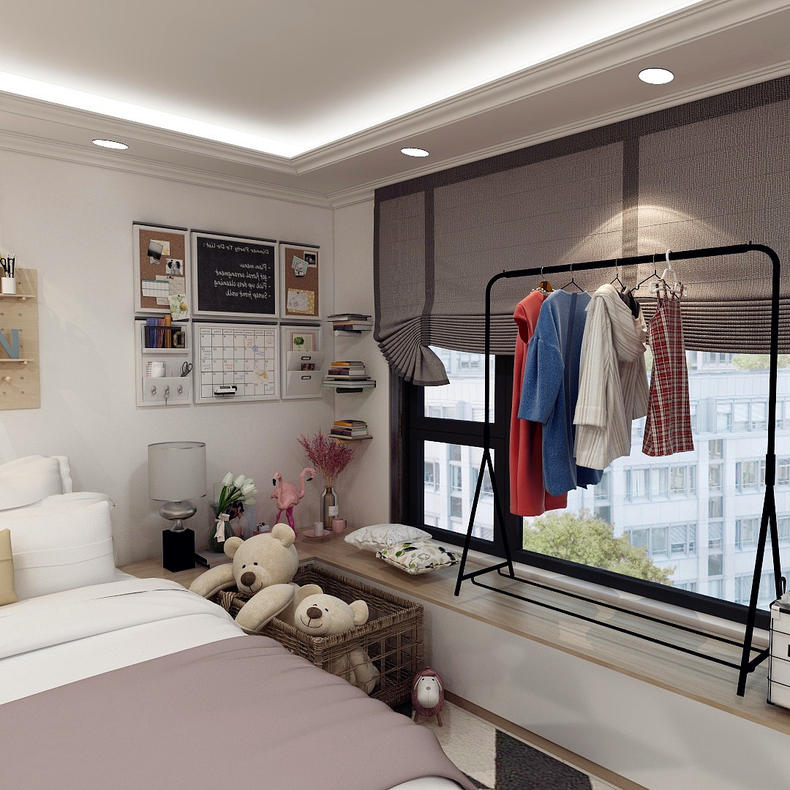 女生的房间凌乱,女孩子的凌乱卧室