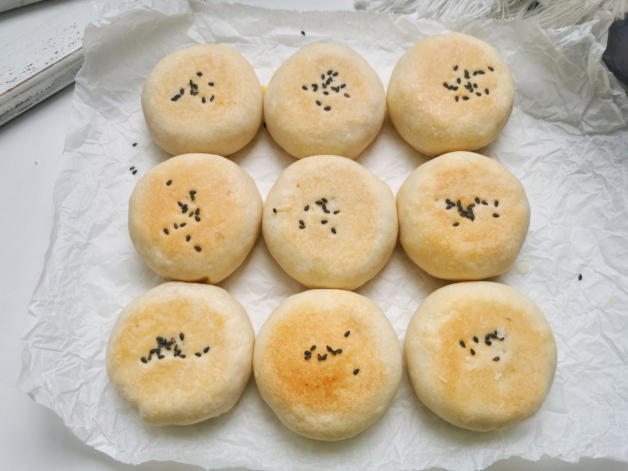 绿豆饼自制无油无糖,酥脆掉渣的绿豆饼做法