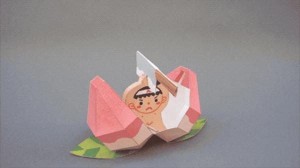 用正方形纸折出的立体中国龙,日本小哥创意纸盒制作成品惊艳了