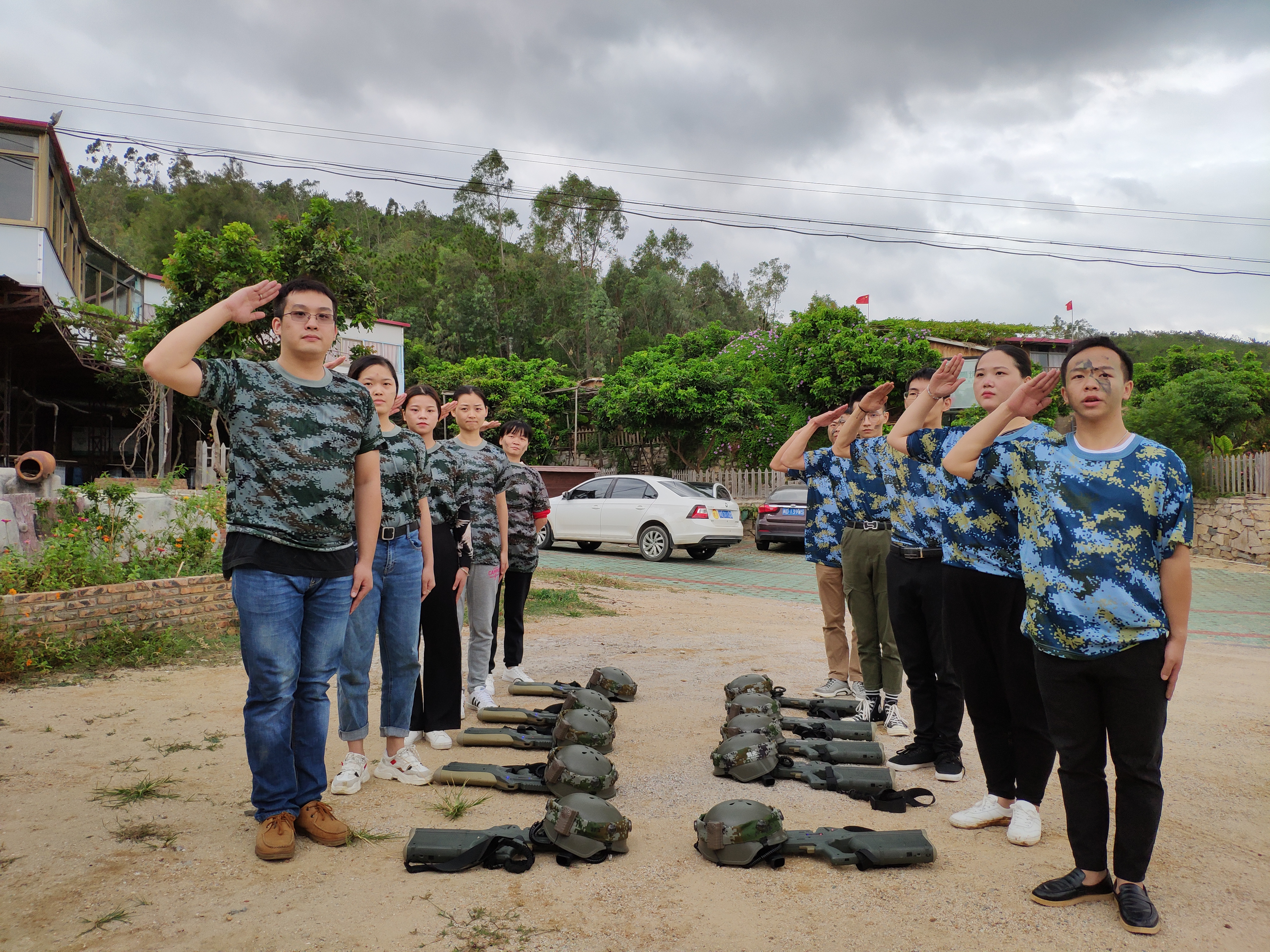 真人户外cs需要多大面积,户外真人cs越野
