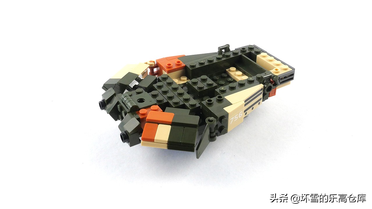 积木t90坦克带悬挂的,启蒙坦克积木虎式t90