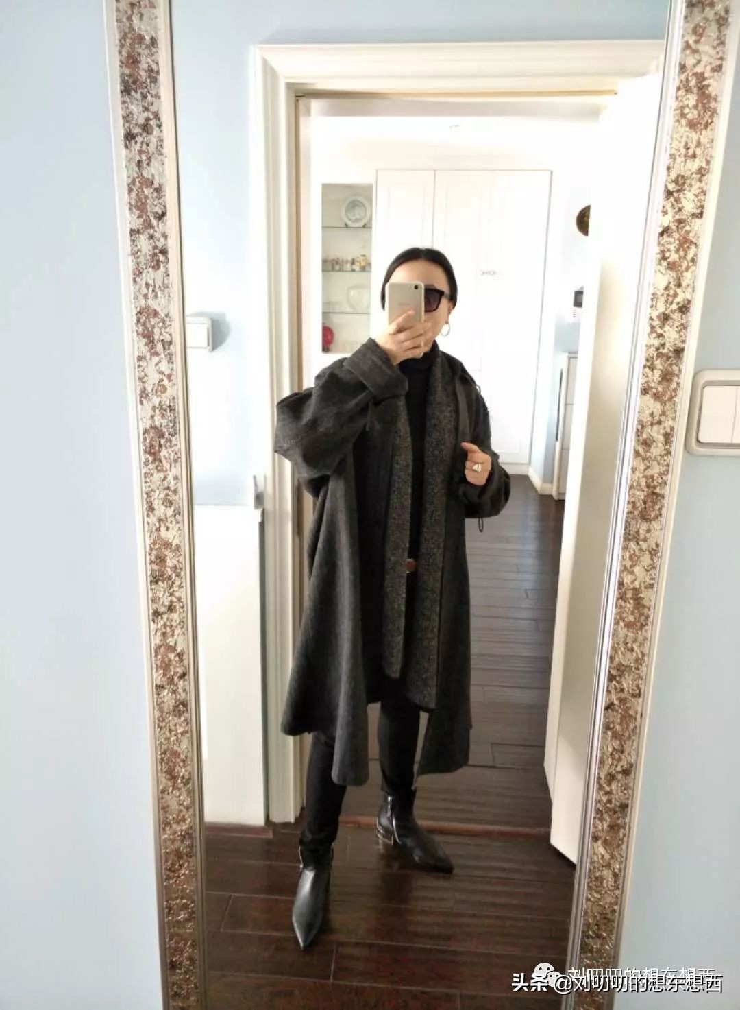 一日一look冬季穿搭,一日一look穿搭