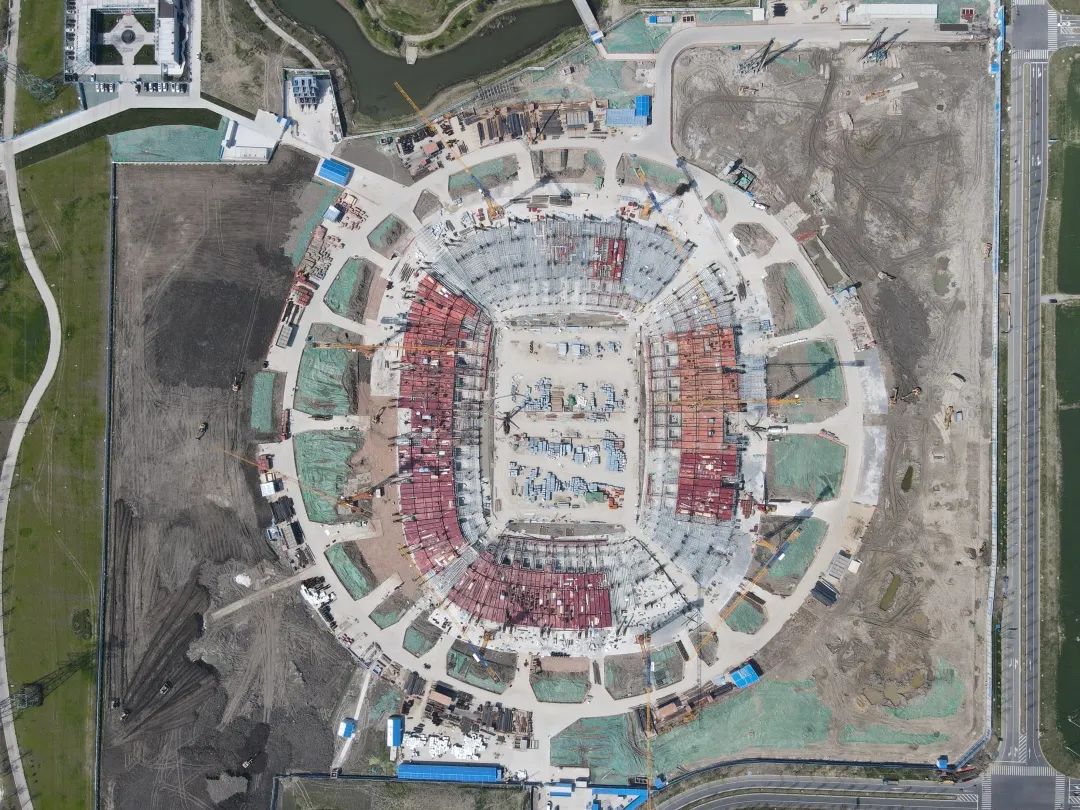 江苏首个专业足球场,苏州新添一片国内最高标准足球场