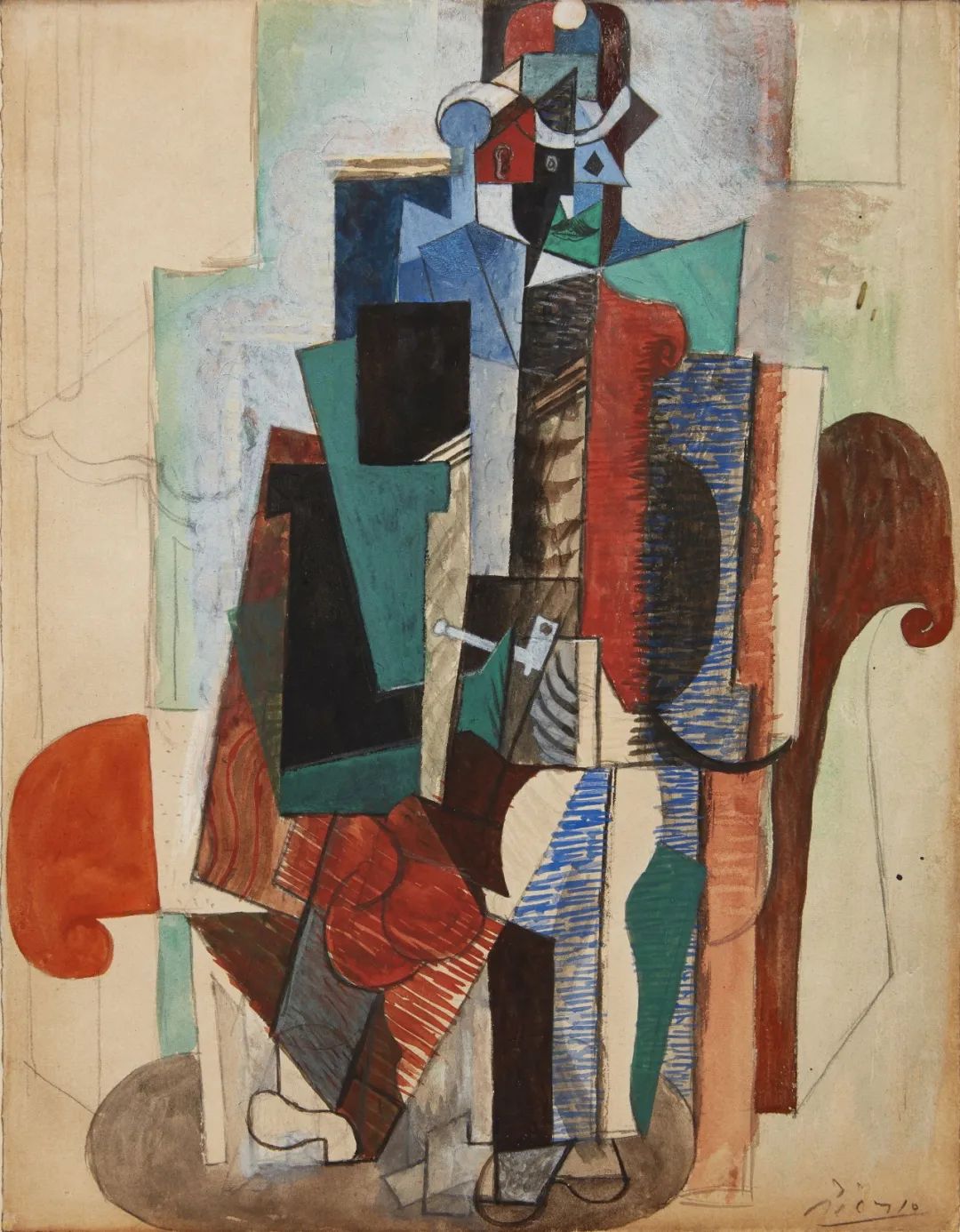 毕加索立体派绘画,毕加索绘画大全集教程