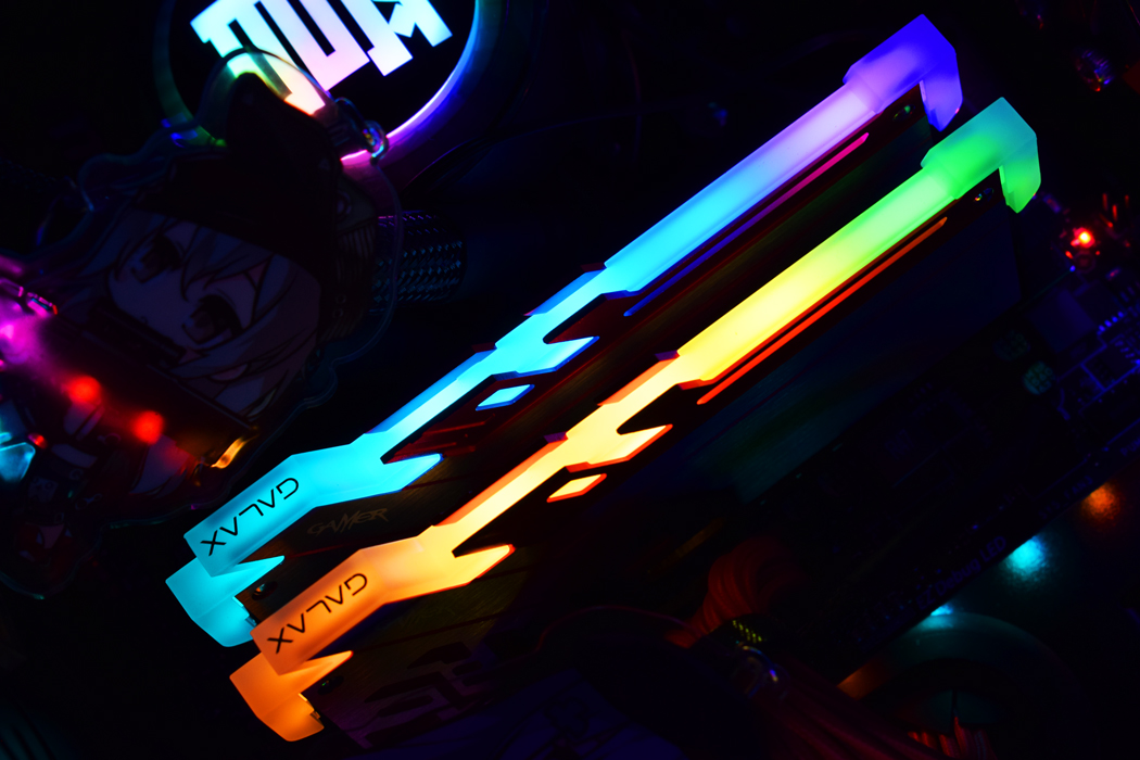 影驰内存条gamer3000ddr48g,影驰星曜ddr4rgb