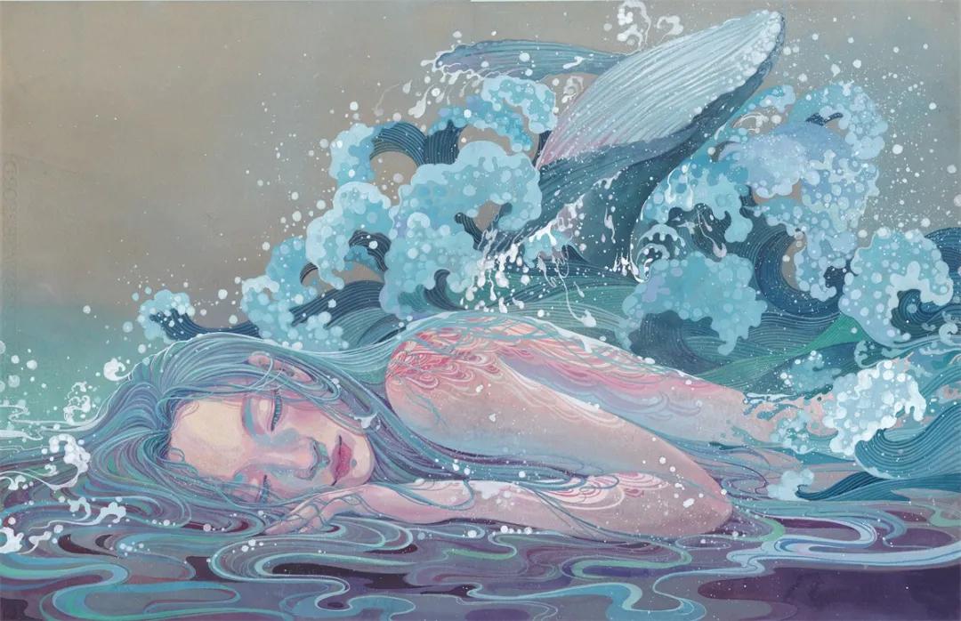 精美又诡奇，创作你的古风精怪课！付璐神话手绘课开启预约