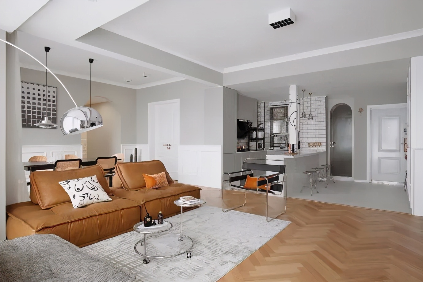 小户型高级感装修,小户型复式客厅高级感