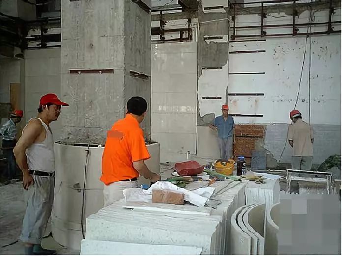 干挂大理石多少钱一平米人工费,大理石干挂施工工艺