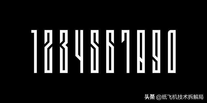 1-12月数字艺术字体,数字资源大全免费