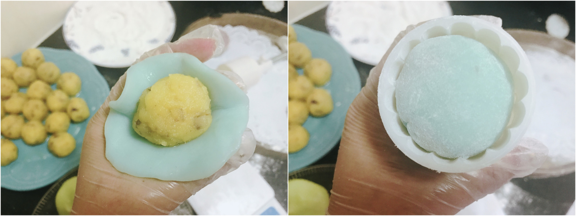 巧克力冰皮月饼做法教程不用烤箱,冰皮月饼没有馅怎么做