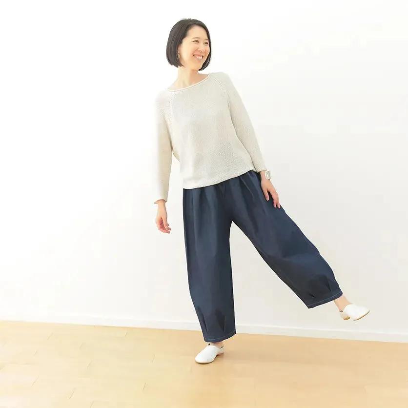 马戏团灯笼裤,宽松灯笼裤制作图纸