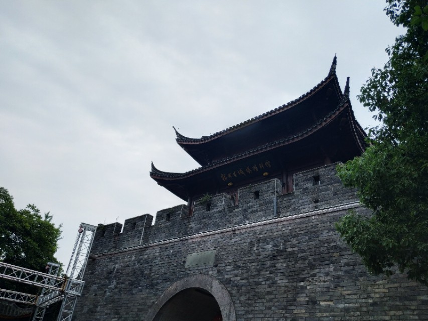 杭州古城门全景图,杭州十大古城门一日游