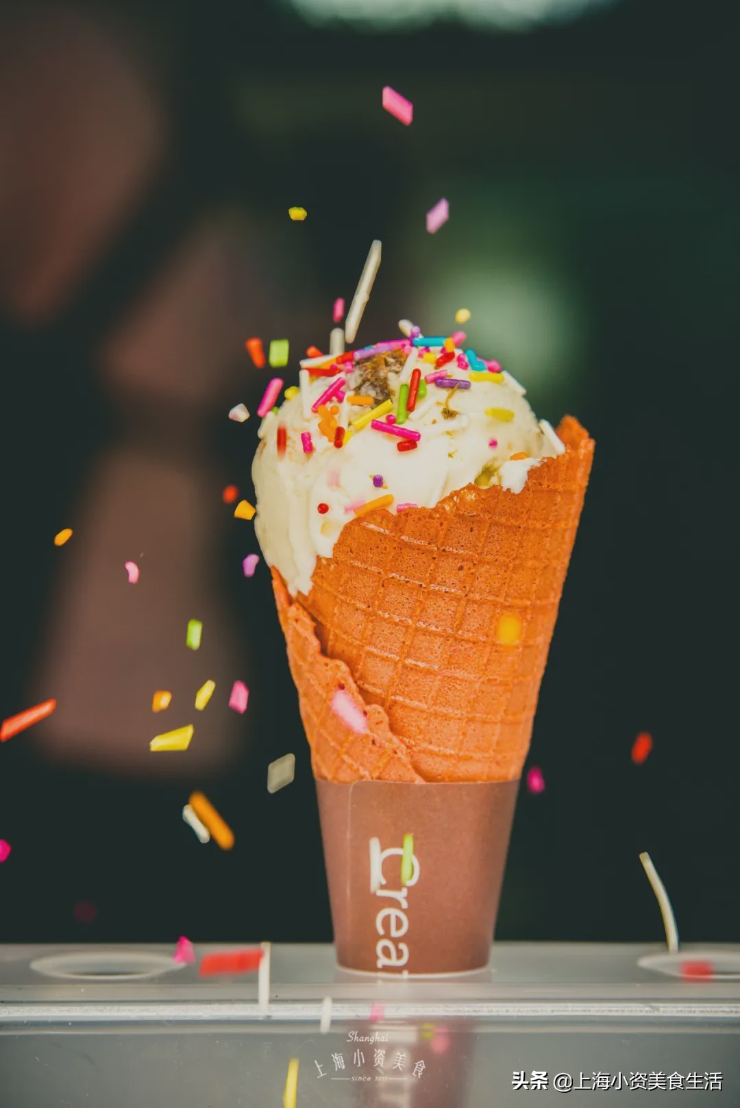 仙气到爆炸的冰淇淋,液氮网红冰淇淋