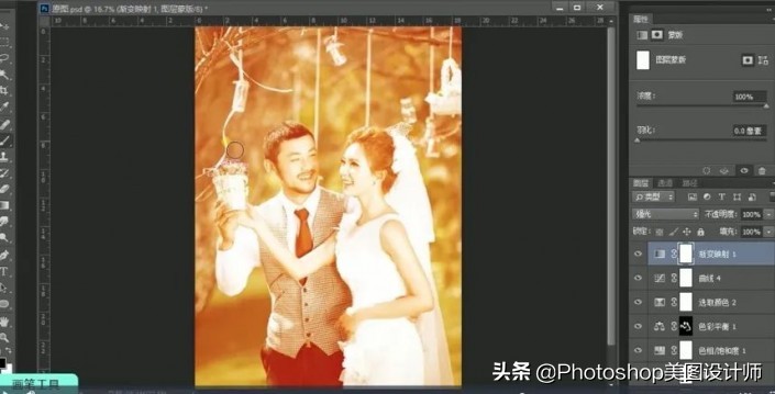 婚纱后期修图多少钱一张,ps修婚纱照片所有步骤教程