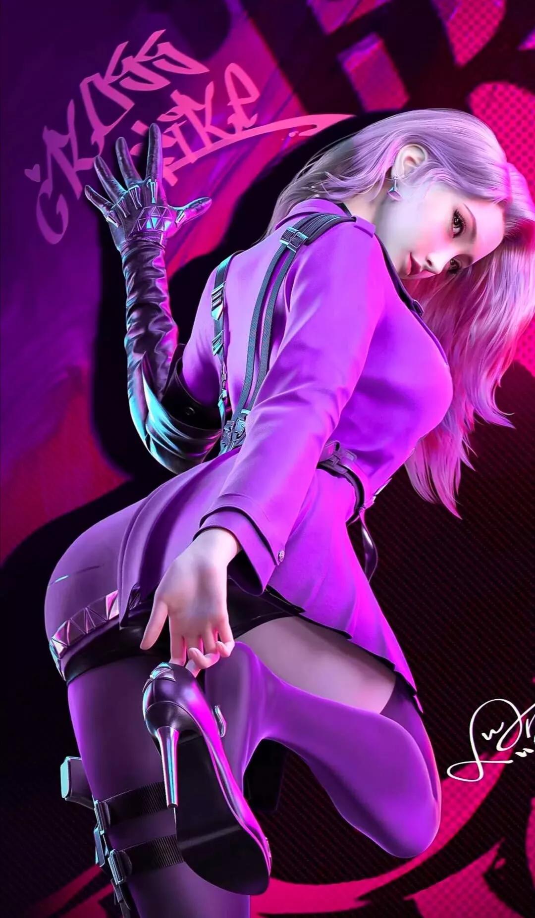 动漫壁纸二次元御姐,游戏动漫美女壁纸