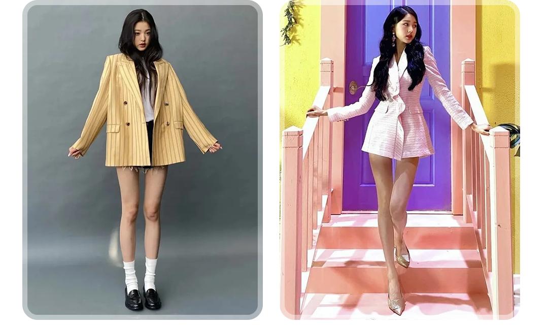 南韩“纯欲天花板”！16岁の新晋腿精！这个妹妹绝了