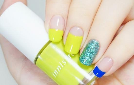 美甲图片2022法式美甲,没有法式贴怎么做法式边美甲