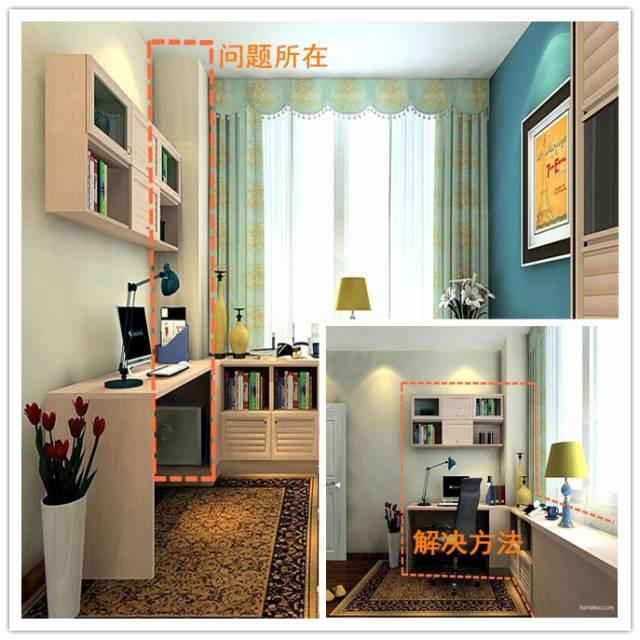 一进家门口就有一条横梁怎么装修,房子里面有顶梁柱不好看怎么办