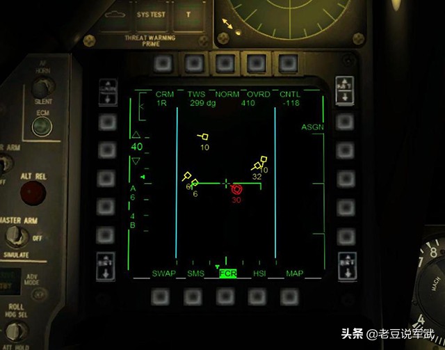 f-16雷达评测,f-16v机载雷达频段