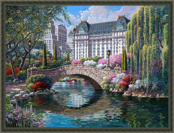 俄罗斯大师唯美风景油画,唯美风景一束花图