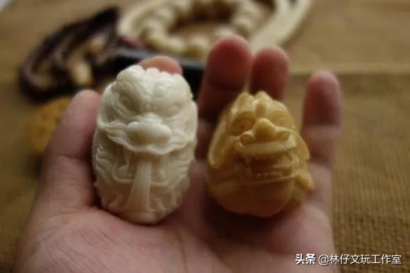 象牙果把玩件怎么盘,象牙果打磨的各种配饰