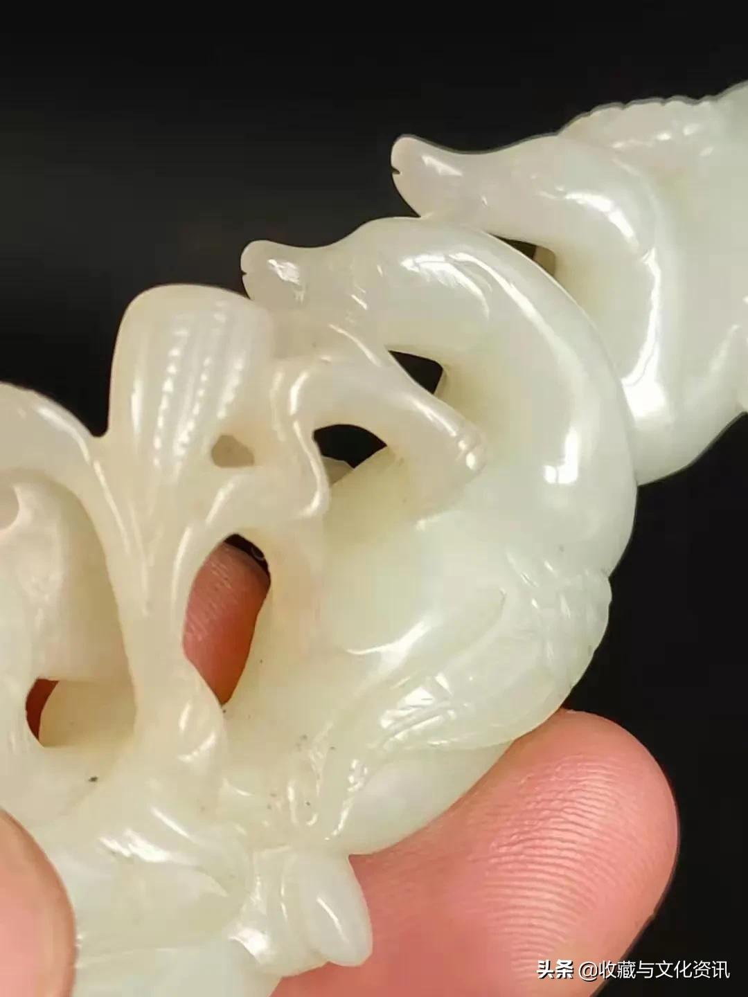 老和田玉童子戏鹅,元代和田玉童子戏鹅鉴赏