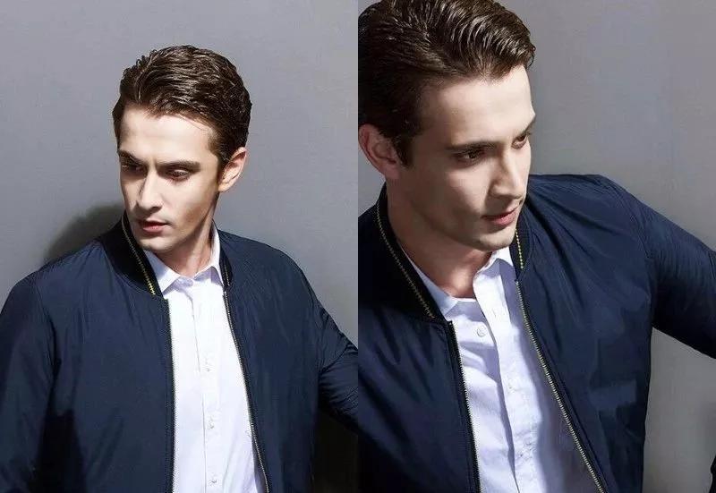 男士带刘海的侧分短发,男士短发还是有刘海好看