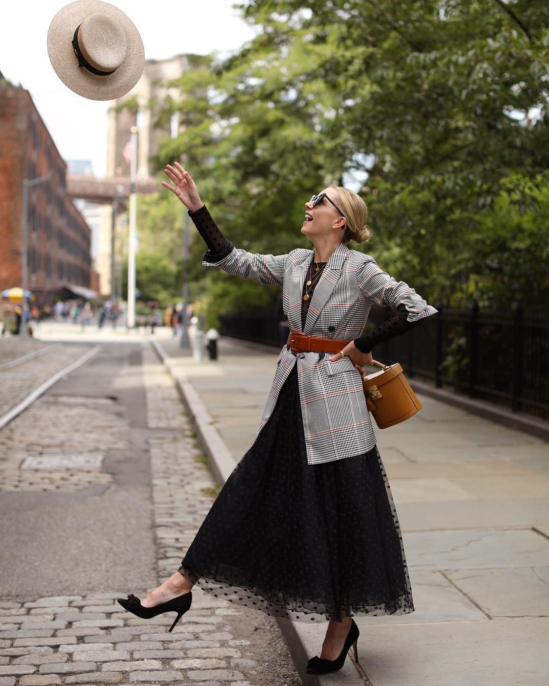 穿鞋小技巧,刘雯同款松糕鞋怎么搭