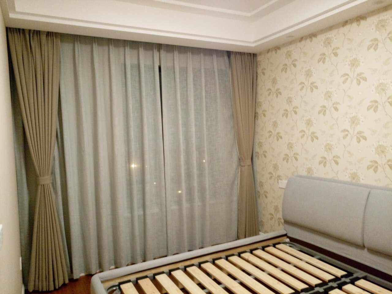 完事了，朝南三房35万，包家具，软装美的让全小区羡慕