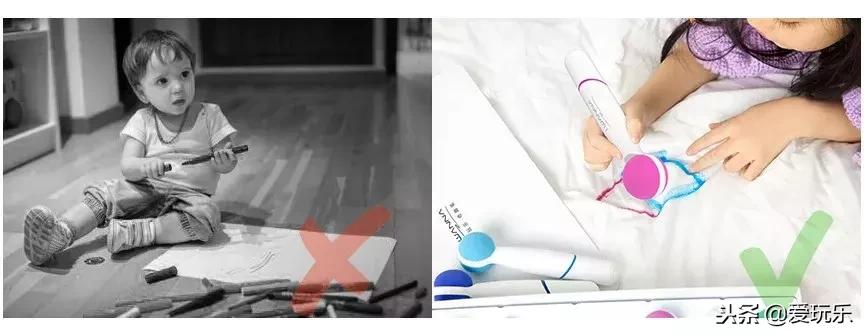 孩子玩水彩笔的危害,用水彩笔画画适合儿童的话