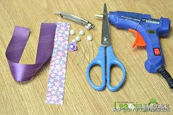 丝带做花带,做花带的教程