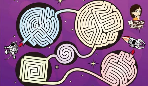 3-4岁空间方位思维训练游戏,0—6岁儿童逻辑思维迷宫游戏