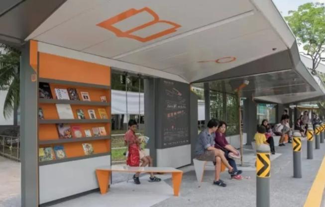 现代公交候车亭设计效果图,公交候车亭设计