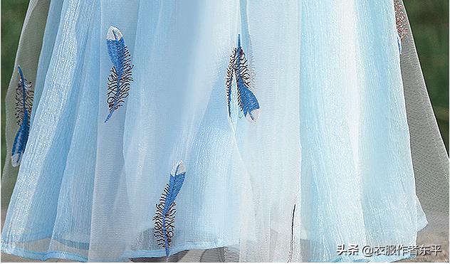 6-12岁女童汉服上衣裁剪图,1-3岁男宝幼儿汉服裁剪图