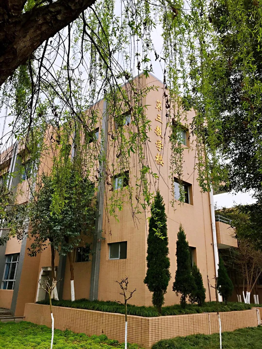 我把德阳市的校园春天寄给你