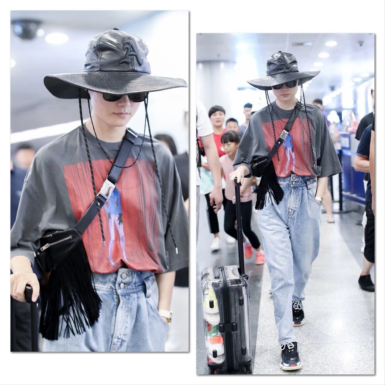 大衣配背包好看吗,大衣配短款包包显个高