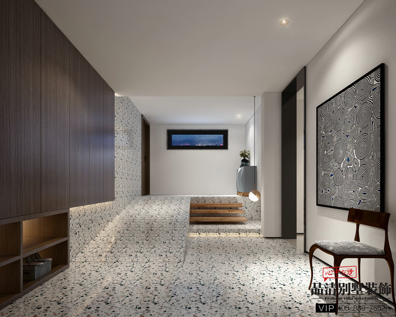 南通豪宅别墅装修实景,南通万濠山庄法式装修别墅