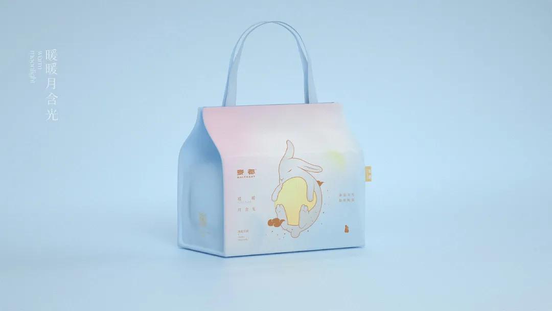 国潮风格的礼盒包装设计,融合中国传统文化的设计