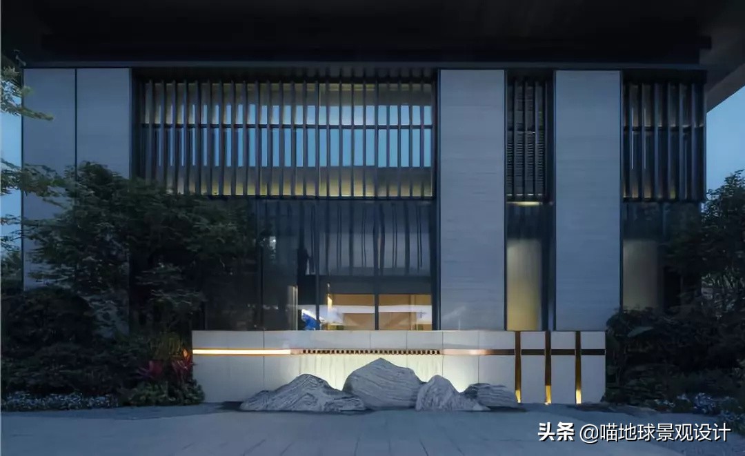 十个绝美别墅庭院墙设计,别墅边户庭院景观设计效果图