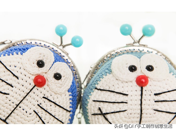 钩织扁包零钱包,钩织拉链零钱包