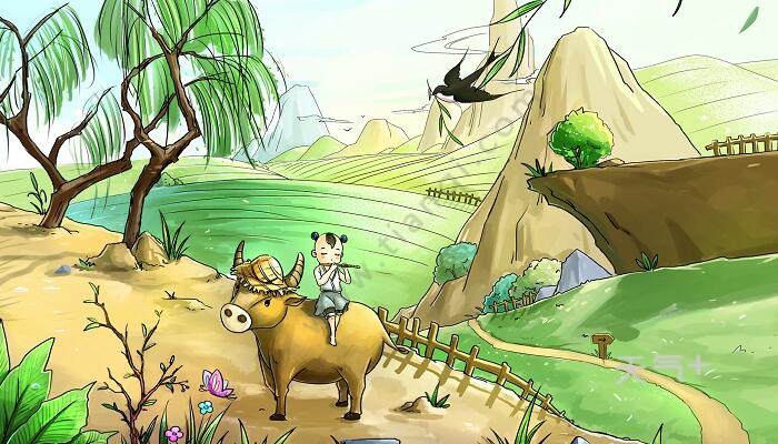 村晚宋雷震视频讲解,村晚宋雷震古诗情感