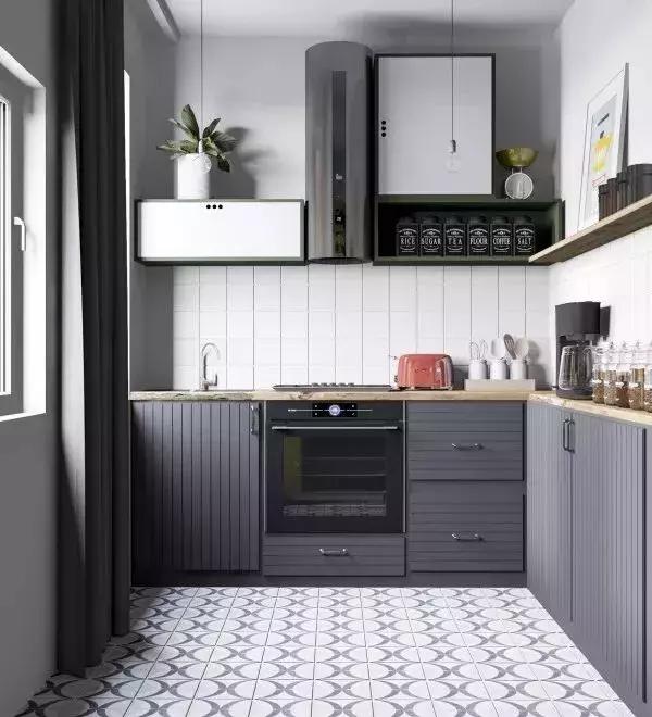 100个厨房装修效果图,100张厨房效果图