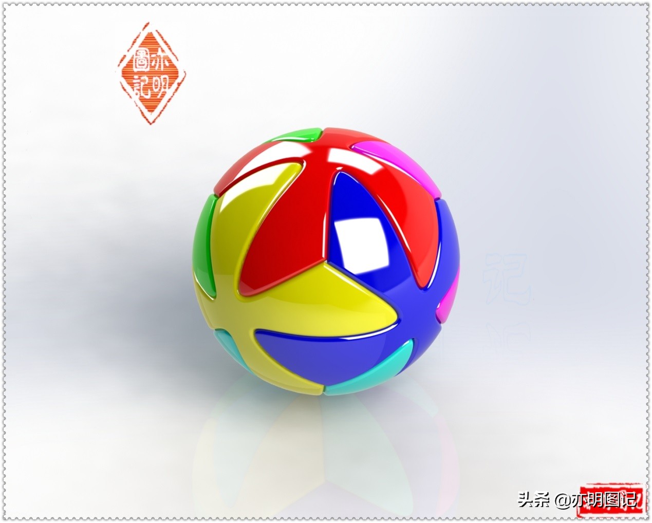 亦明solidworks视频教程合集,solidworks足球的画法