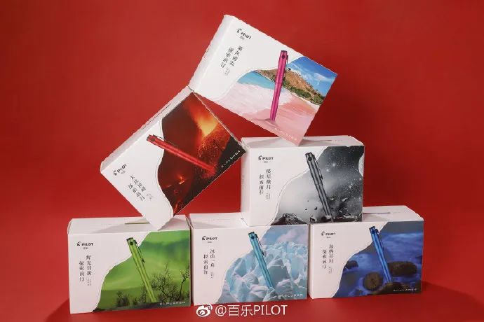 百乐铁盒包装,百乐新旧包装