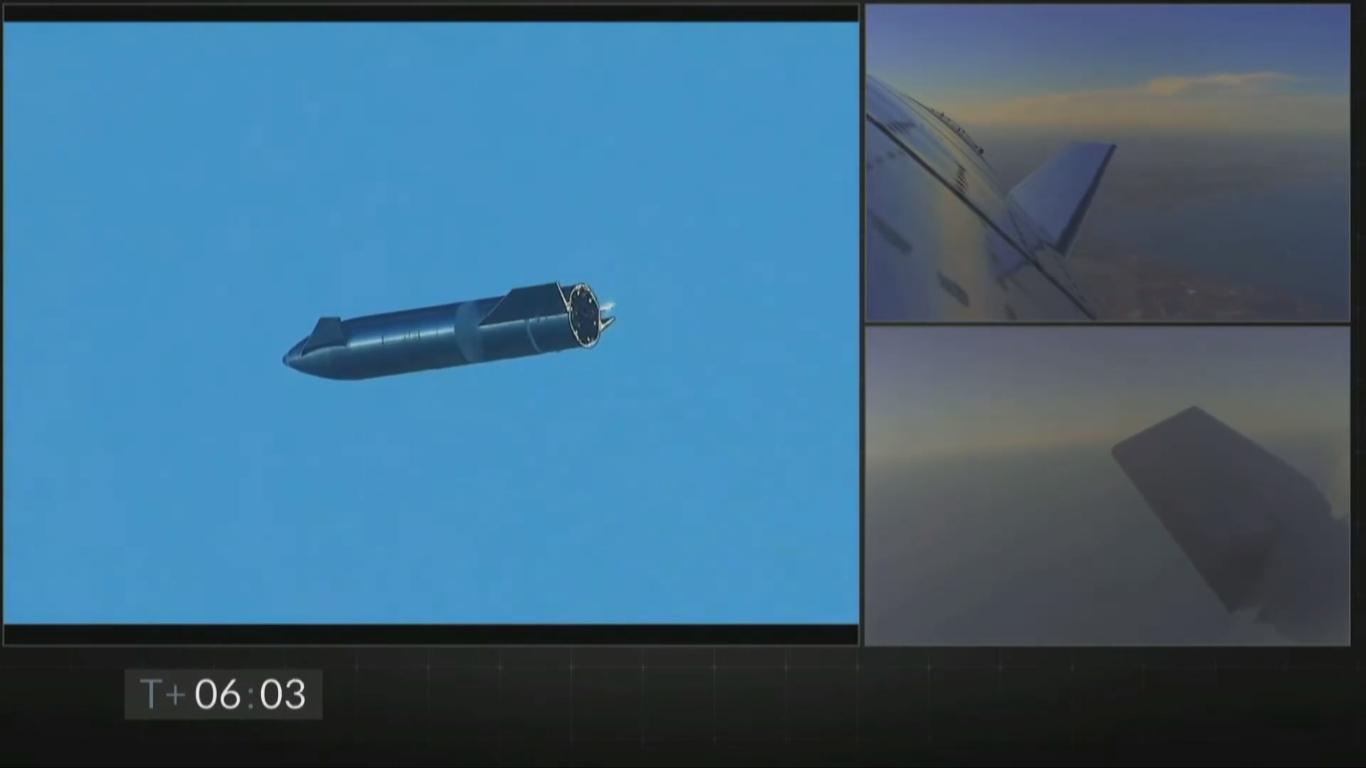 马斯克星舰sn8直播,马斯克谈星舰爆炸解体