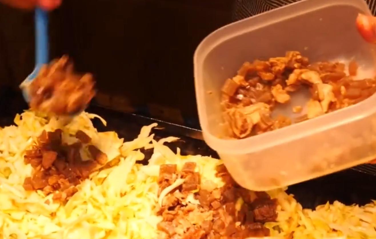 街头摆摊特色炒饭,广东街头不起眼的炒饭摊