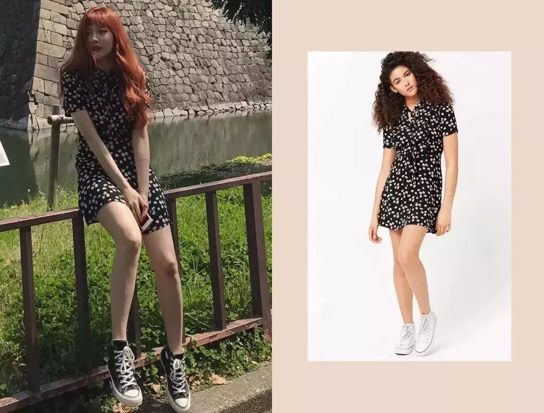 泫雅、迪丽热巴、关晓彤的印花裙，谁的品味更好？