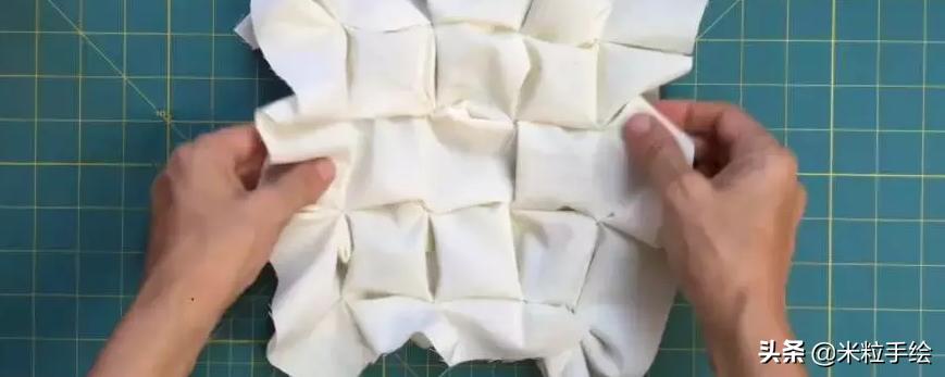 如何制作交叉条纹图案衣服,菱形格针织衣