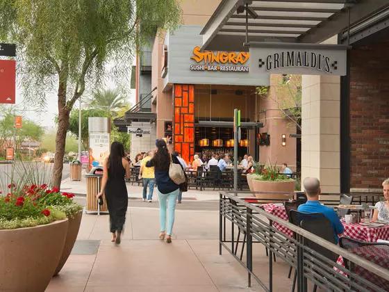 商业步行街景观设计图展示,商业步行街景观设计经典案例