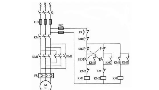 洗衣机洗涤电机正反转原理,电机正反转控制线路及工作原理